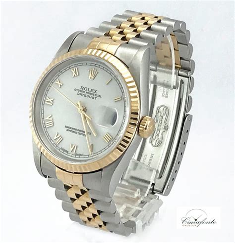 rolex datejust acciaio e oro usato prezzo|rolex datejust 36 mm.